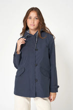 Load image into Gallery viewer, Waterproof Cotton Jacket- Navy
