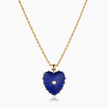 Load image into Gallery viewer, Malene Lapis Rope Necklace