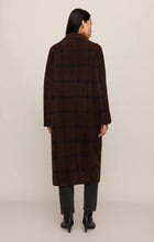 Load image into Gallery viewer, Crosby Plaid Cocoon Coat