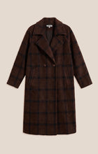 Load image into Gallery viewer, Crosby Plaid Cocoon Coat