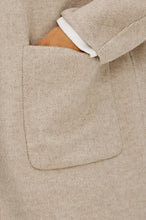 Load image into Gallery viewer, Everest Coat - Oat Herringbone
