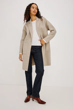 Load image into Gallery viewer, Everest Coat - Oat Herringbone