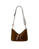 Load image into Gallery viewer, Grace Med - Cinnamon Suede/Antique Gold