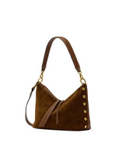 Load image into Gallery viewer, Grace Med - Cinnamon Suede/Antique Gold