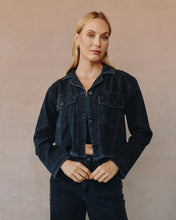 Load image into Gallery viewer, Studded Jacket - Moon Shadow Wash