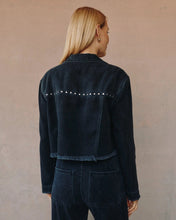 Load image into Gallery viewer, Studded Jacket - Moon Shadow Wash