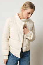 Load image into Gallery viewer, Knit Cuff Jacket - Talc
