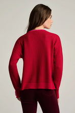 Load image into Gallery viewer, Power Stitch Cotton Pullover - Spice Red