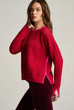 Load image into Gallery viewer, Power Stitch Cotton Pullover - Spice Red