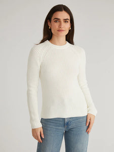 Jane Pullover - Bleach White