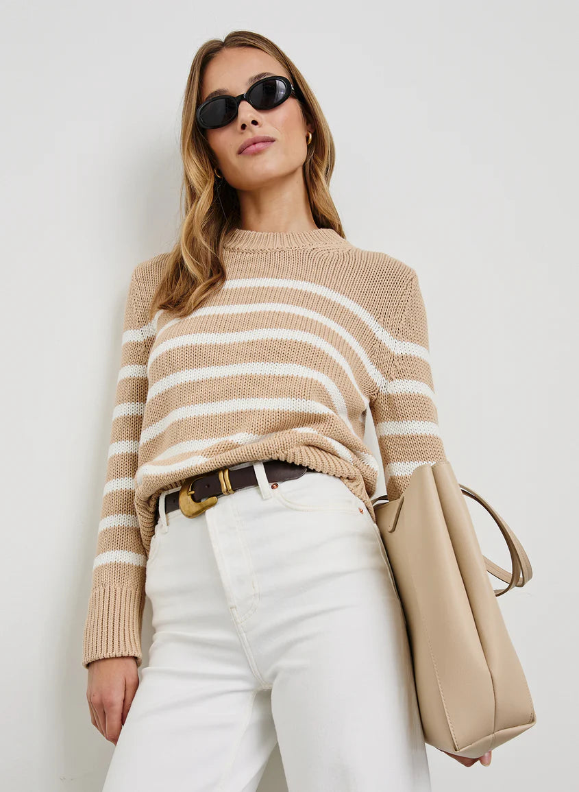 Alise Sweater - Ivory Birch