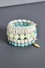 Load image into Gallery viewer, Amazonite &amp; Celadon Wrap Bracelet
