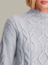 Load image into Gallery viewer, Grace Funnel Neck Pullover - Arctic Ice
