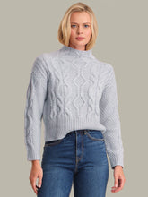 Load image into Gallery viewer, Grace Funnel Neck Pullover - Arctic Ice
