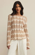 Load image into Gallery viewer, Azura Stripe Crochet Top
