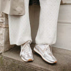 B.NTCD Sneakers - Silver Multi Nylon