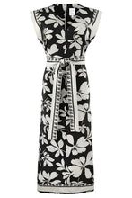 Load image into Gallery viewer, Beverly Dress - Black &amp; Tan

