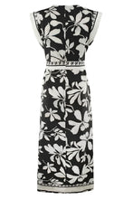 Load image into Gallery viewer, Beverly Dress - Black &amp; Tan
