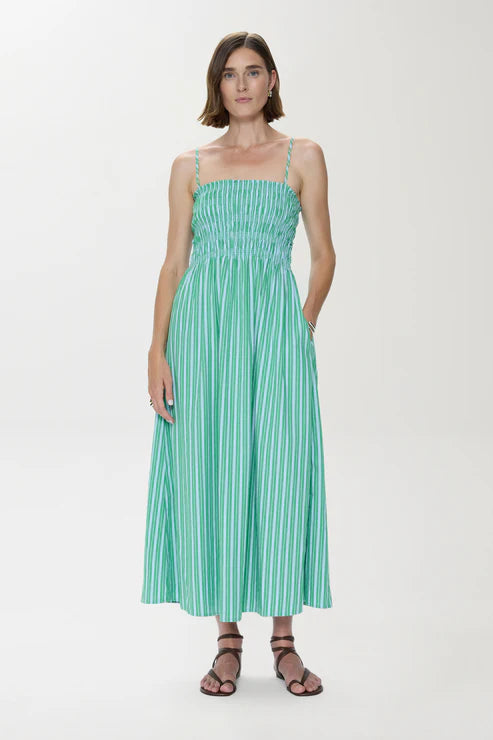 Bianca Shirred Bodice Dress Out of the Blue Bianca Shirred Bodice Dress Out of the Blue