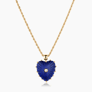 Malene Lapis Rope Necklace