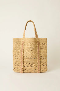 Chapeu Tote - Natural/Pink