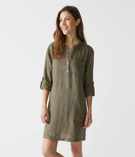 Load image into Gallery viewer, Eleanor Linen Shirt Dress
