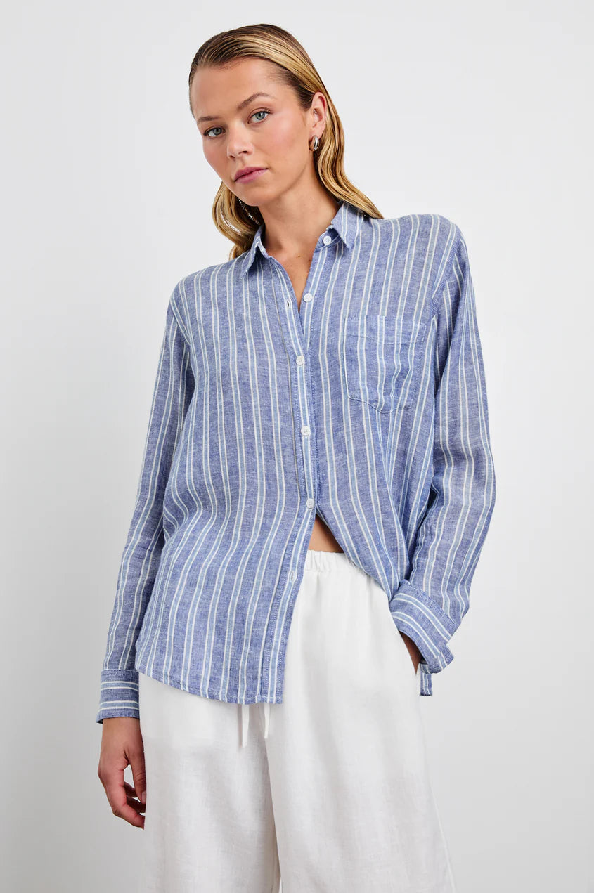 Charlie Shirt - Lake View Stripe