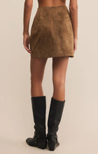 Load image into Gallery viewer, Ciera Suede Mini Skirt - Coconut
