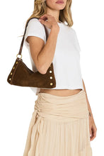 Load image into Gallery viewer, Kyle Med - Cinnamon Suede/Antique Gold
