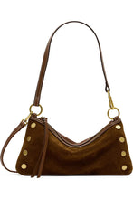 Load image into Gallery viewer, Kyle Med - Cinnamon Suede/Antique Gold
