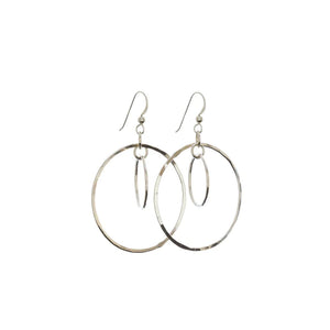 Circle with Circle Earrings