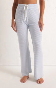 In The Clouds Stripe Pant - Blue Jay