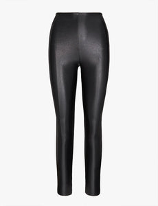 Faux Leather Legging - Black