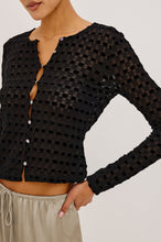 Load image into Gallery viewer, Cyrah Top - Black Checkerboard
