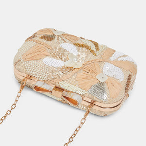 Daisy Clutch - Natural Multi