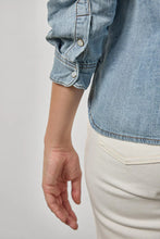 Load image into Gallery viewer, Denim Button Down - Blue Wash
