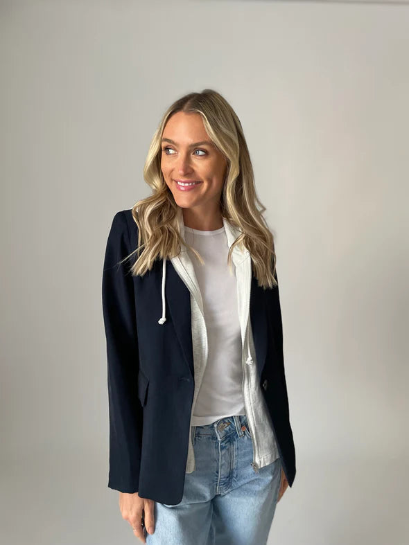 Drew Blazer with Sweatshirt Insert