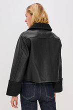 Load image into Gallery viewer, Dria Jacket - Black Shearling

