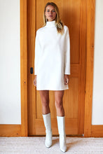 Load image into Gallery viewer, Edie Turtleneck Dress - Ivory
