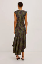 Load image into Gallery viewer, Eleni Dress - Olive Dahlia
