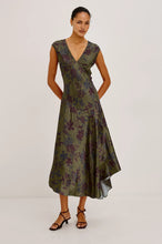 Load image into Gallery viewer, Eleni Dress - Olive Dahlia

