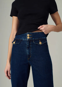 The Ellia Wide Leg Ankle - Magnetic