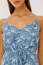 Load image into Gallery viewer, Frida Dress - Blue Cassia
