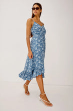 Load image into Gallery viewer, Frida Dress - Blue Cassia
