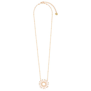 Flower Sun Necklace