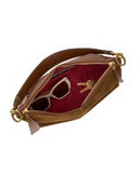 Load image into Gallery viewer, Grace Med - Cinnamon Suede/Antique Gold

