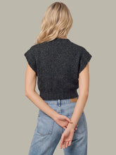 Load image into Gallery viewer, Greer Short Sleeve Dolman Sweater - Black
