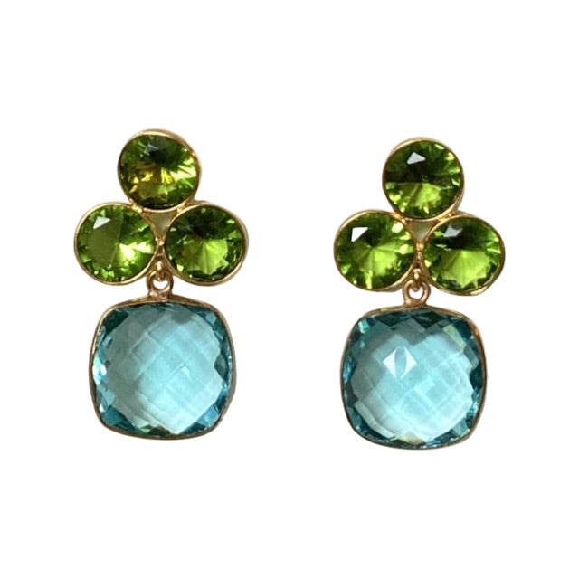 Seraphina Earrings - Topaz
