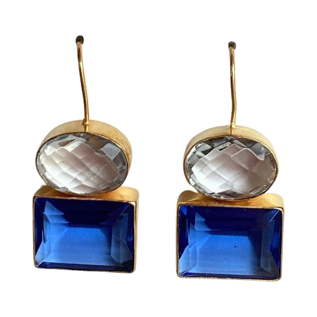Caplin Earrings - Tanzanite