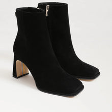 Load image into Gallery viewer, Irie Square Toe Ankle Bootie - Black Suede
